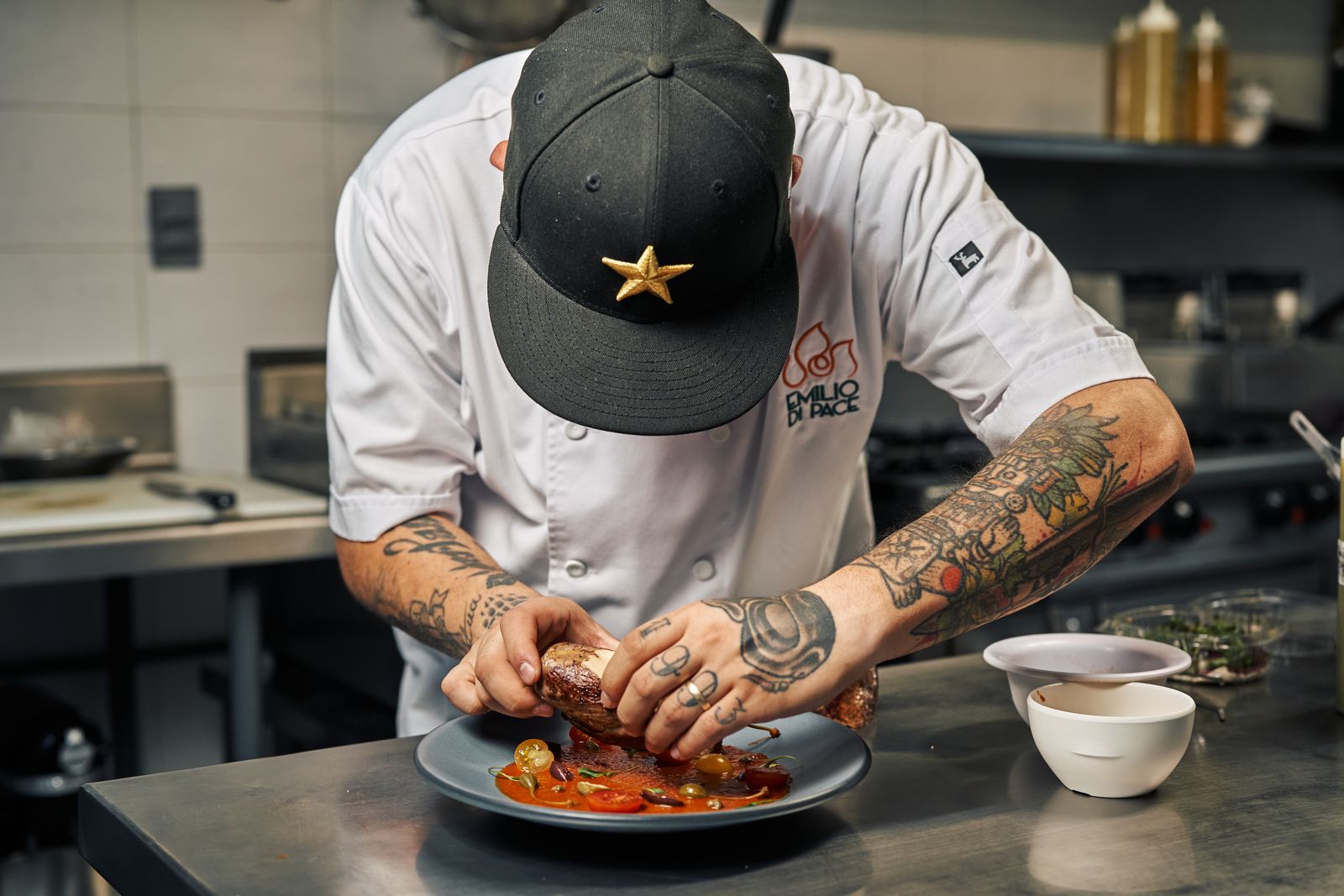 Foodservice scene for sustainability details